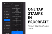 Comic Panel Layout Stamps for Procre, a Brush Add-On by An Inkling Of Curry (Thumbnail 3 of 3)