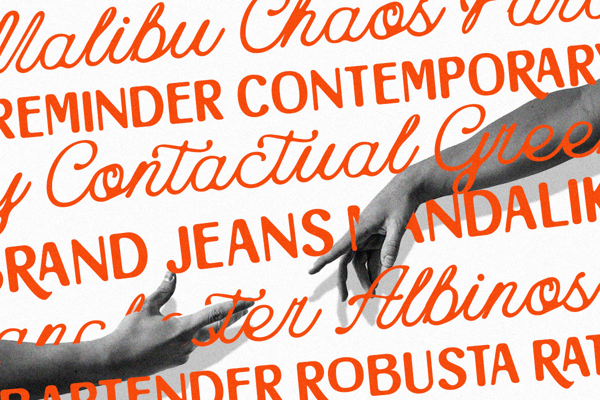 Esteta Script - Font Duo, a Script Font by Letter Fresh (Photo 8 of 11)