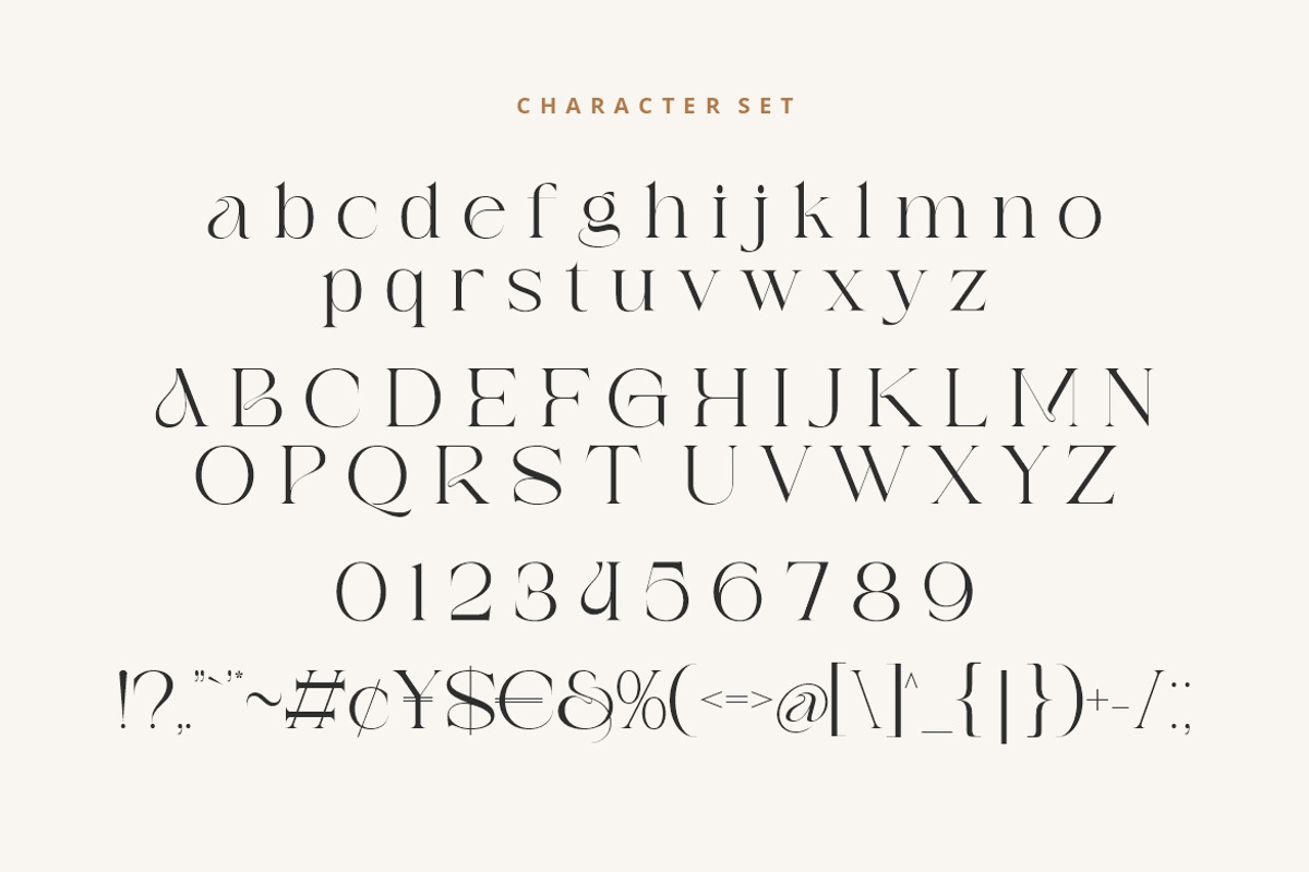 Avegaer Font, a Serif Font by HansCo Studio (Photo 8 of 10)