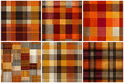Orange Seamless Tartan Plaid Pattern, a Texture Graphic by CitraGraphics (Thumbnail 4 of 7)