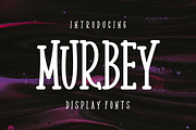 Murbey, a Serif Font by lelevien (Thumbnail 1 of 5)