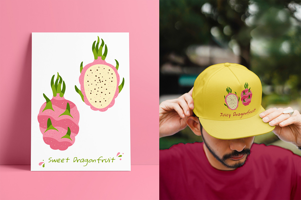 Fruits berries hand drawn vector set, a Food Illustration by Neliakott ♥ (Photo 4 of 11)