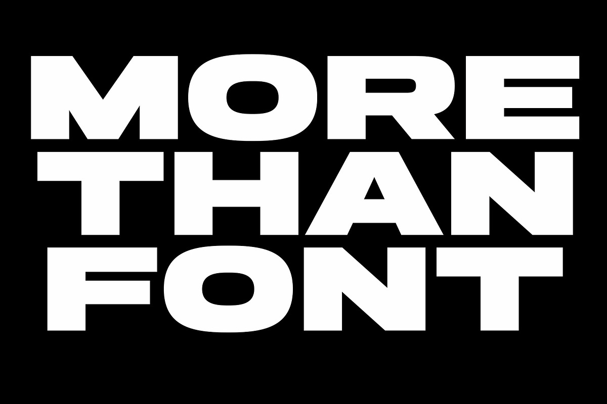 Rekind Expanded Font, a Sans Serif Font by Multype Studio (Photo 10 of 14)