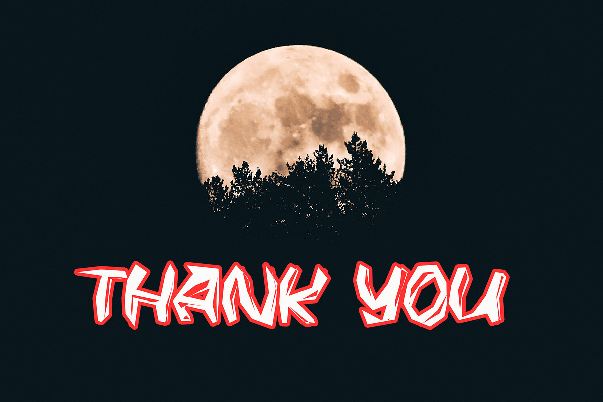 HISERIS - Halloween Horror Font, a Font by NTC Graphic (Photo 8 of 8)