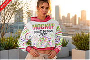 Hoodie Rooftop City PSD, a Hoody Mockup by Bruno's Shop (Thumbnail 1 of 3)