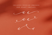 Fernando Willow Heart Script, a Script Font by Creativeqube Design (Thumbnail 2 of 9)