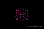 Circuit Node Abstract Logo, a Branding & Logo Template by Vectorium Studio (Thumbnail 9 of 16)