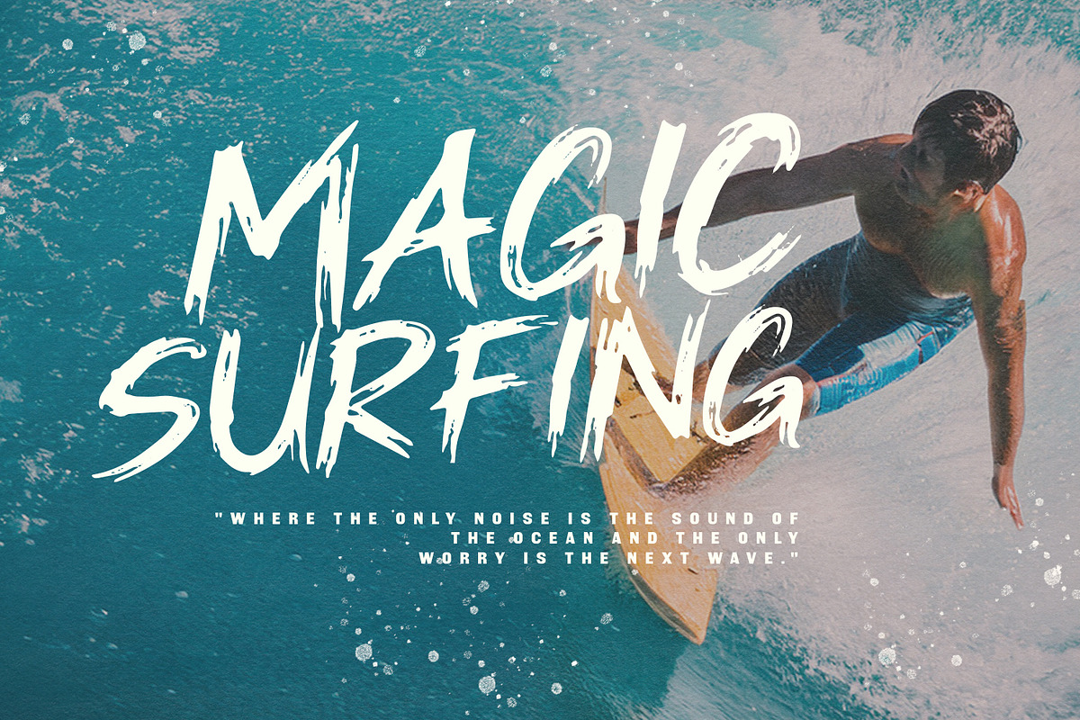 Banly Thecs Urban Brush Font, a Handwritten Font by Maulana Creative (Photo 6 of 7)