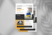 Construction flyer design template, a Flyer Template by Tanmoy Topu (Thumbnail 2 of 2)