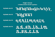 Bright Almond, a Serif Font by zeenesia (Thumbnail 15 of 17)