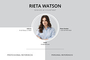 Resume Template, a Resume Template by Peunayah (Thumbnail 7 of 7)