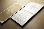 Gold And White Business Card, a Business Card Template by Marvel (Thumbnail 3 of 6)