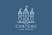Line Style Vector Castle Logos, a Branding & Logo Template by Createvil (Thumbnail 2 of 6)