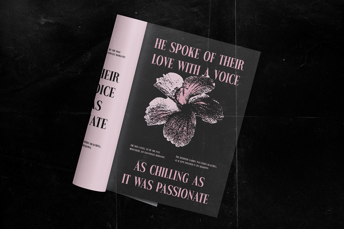 The Romanty – Romantic Old Style, a Serif Font by Drizy (Photo 8 of 10)