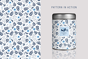 Seamless Floral Patterns, a Pattern Graphic by Tkoko vectors & patterns (Thumbnail 3 of 11)
