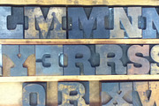 Ohio - Wood Type Typeface, a Slab Serif Font by The Warehouse (Thumbnail 2 of 3)