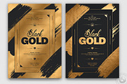 Black and Gold Flyer Template V15, a Flyer Template by ThatsDesignArt (Thumbnail 1 of 7)