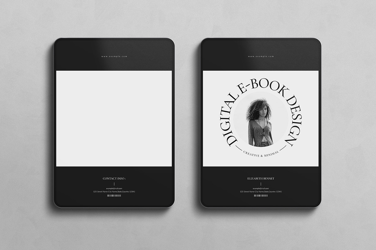 Digital Ebook Template, a Brochure Template by E-Type (Photo 7 of 7)