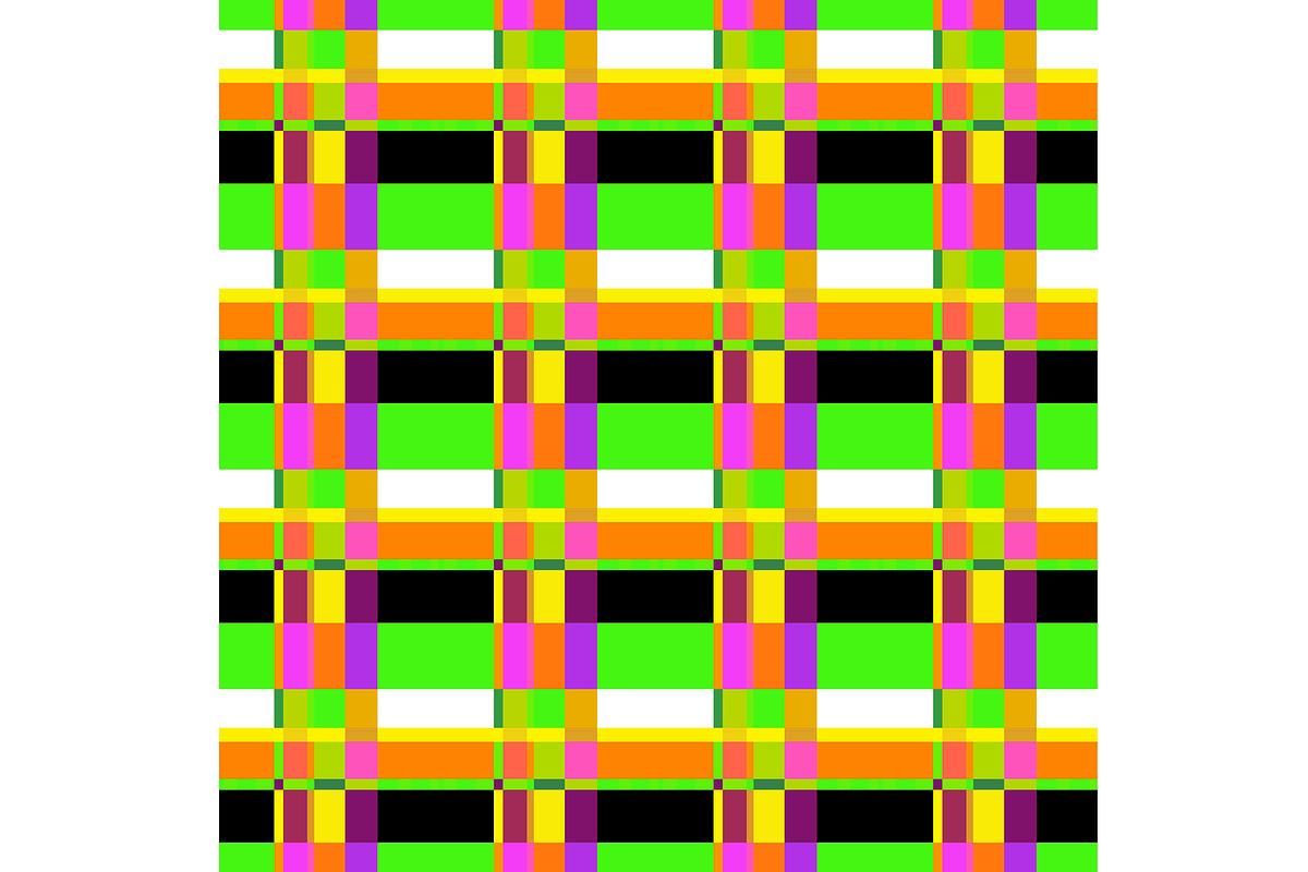 Halloween Preppy Plaid Seamless, a Pattern Graphic by Sharon Schwalbe (Photo 3 of 4)