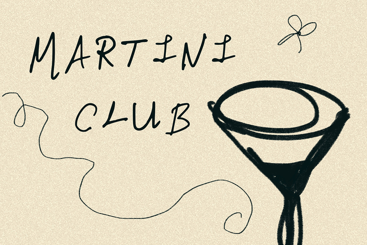 Handwritten Script Font, a Handwritten Font by elif (Photo 1 of 3)