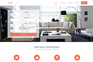 Arillo - Responsive Real Estate