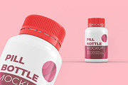 Pill Bottle Mockup – 03 PSD, a Packaging Mockup by Adstart (Thumbnail 4 of 5)