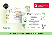 Hair Stylist Gift Certificate Canva, a Card Template by Snapybiz (Thumbnail 6 of 10)