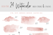 Watercolor Brush TextureBlush Pink, a Texture Graphic by Sahar Heumesser (Thumbnail 5 of 6)