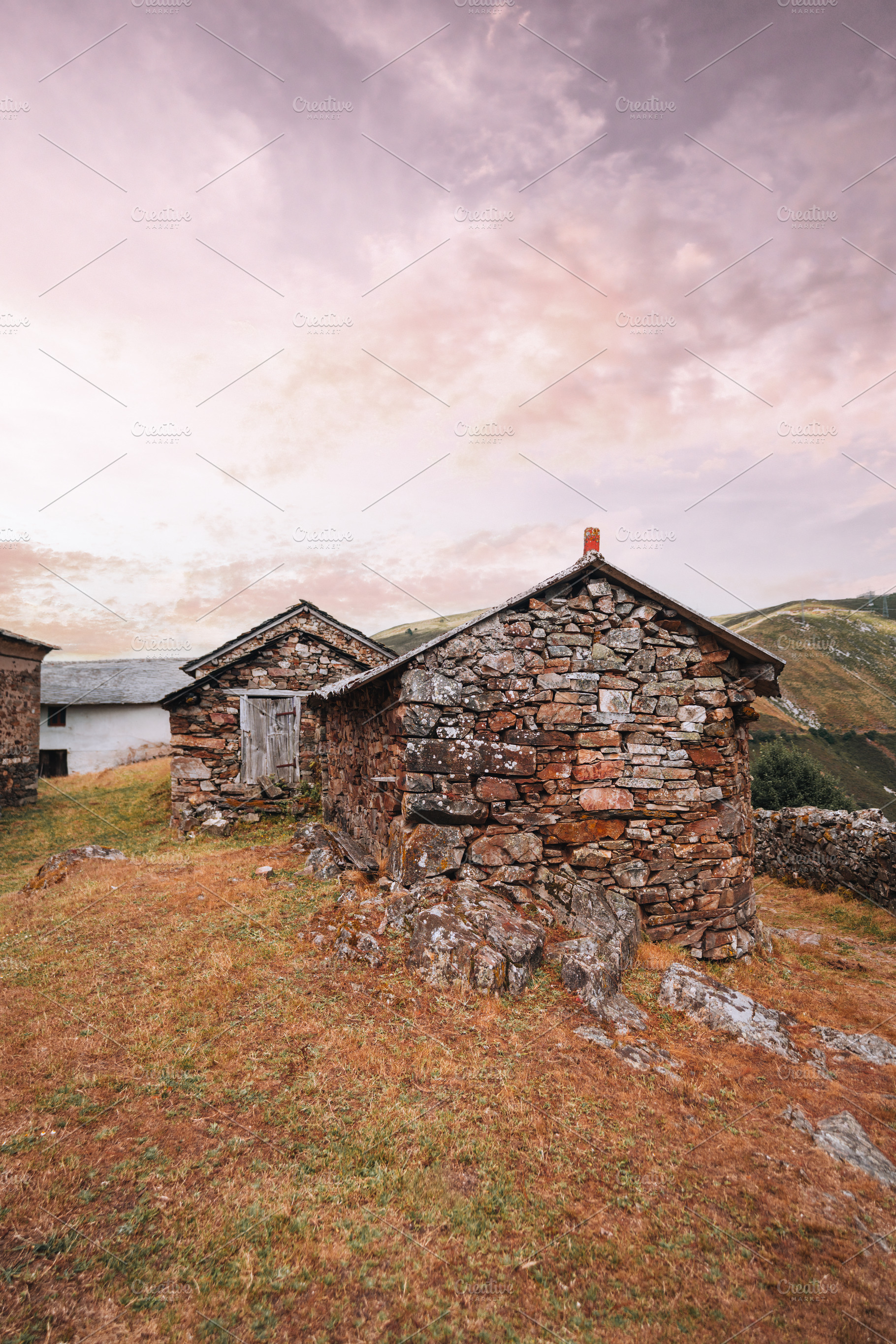Old stone house in Asturias, an Architecture Photo by SkyNext