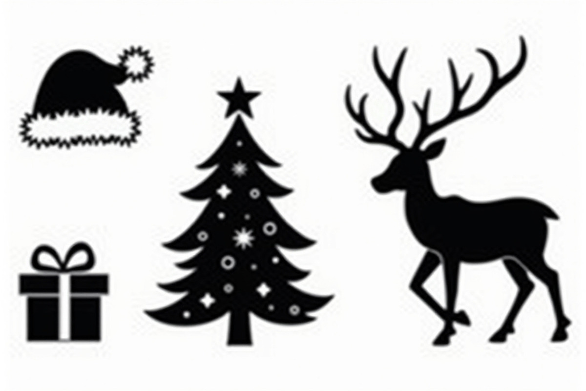 Christmas Laser Cut Ornament Bundle, a Graphic by musafir_fashion (Photo 9 of 14)