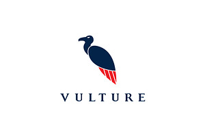 Blue Vulture Logo, a Branding & Logo Template by ashenterprise