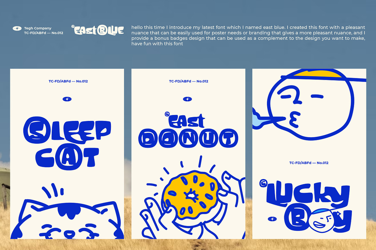 East Blue, a Symbol Font by Tegh co. (Photo 4 of 10)