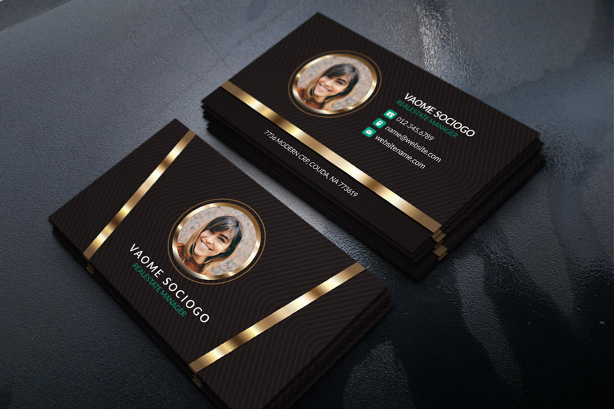Luxury Business Card, a Business Card Template by xnorpix (Photo 2 of 2)
