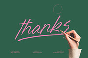 Blynkas Scripte Handwritten Font, a Script Font by Letterena Studios Script (Thumbnail 15 of 15)