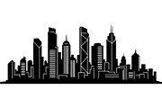 City Skyline Silhouette Bundle, an Object Graphic by Creativeshirt (Thumbnail 13 of 20)