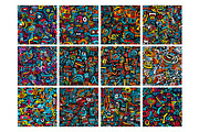 Graffiti Pattern, a Pattern Graphic by Forhadx5 (Thumbnail 9 of 11)