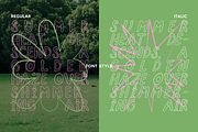 Moontise Alynne - Outline Display, a Sans Serif Font by Indotype Foundry (Thumbnail 7 of 10)