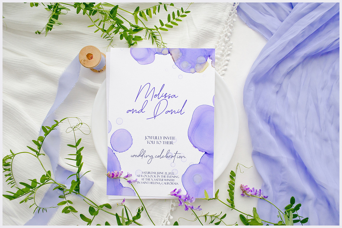 Very Peri - Wedding Mockup Photo Set, a Mockup by NataliArkushArt (Photo 5 of 14)