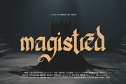 Rudra Great | Blackletter Typeface, a Blackletter Font by Denustudios (Thumbnail 3 of 14)