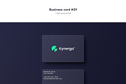 Business Card Logo Template Bundle, a Product Mockup by FoundImages (Thumbnail 44 of 163)