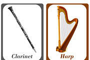 Musical Instruments Flash Cards, a Card Template by DigitalsDesigns (Thumbnail 2 of 4)