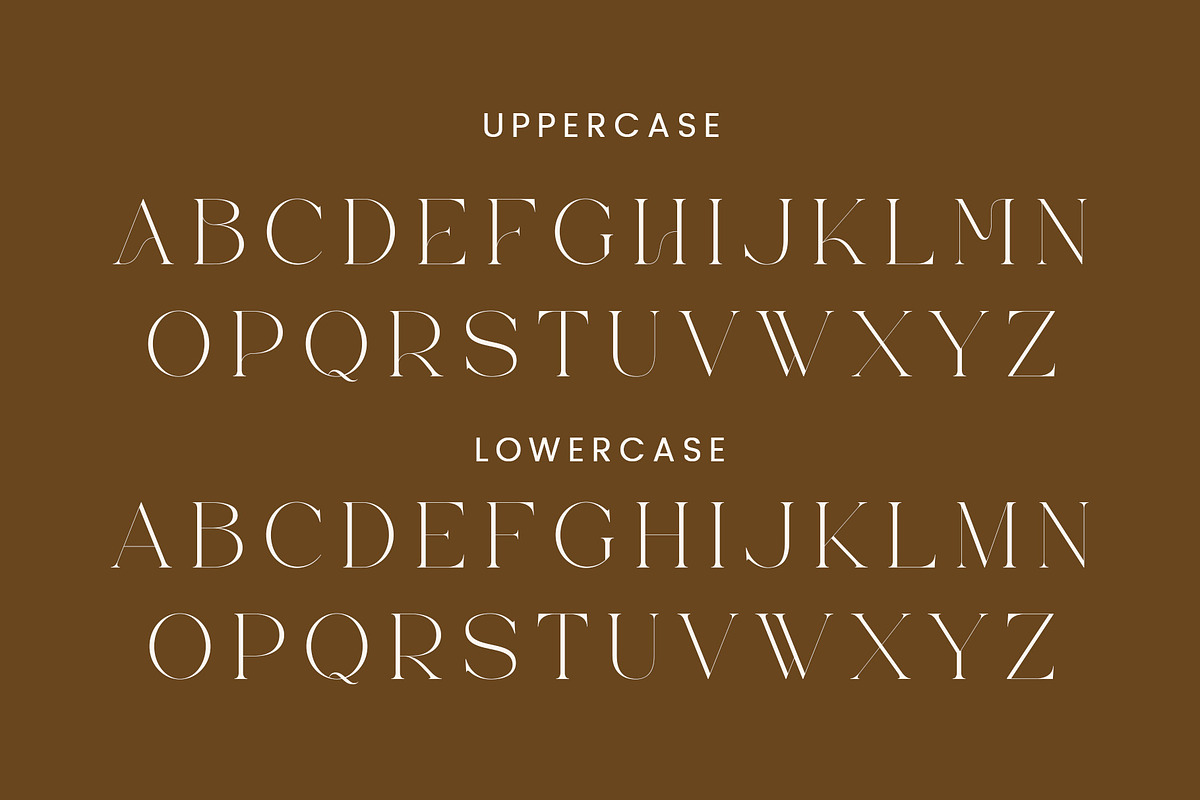Moche - Luxury Serif Font, a Serif Font by Aqeel_Art (Photo 10 of 12)