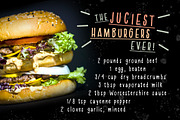 Homemade Hamburgers Font, a Sans Serif Font by Quirky Queen Media (Thumbnail 3 of 6)