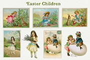 Vintage Easter Illustrations, a Seasonal Illustration by French Kiss Collections (Thumbnail 5 of 16)