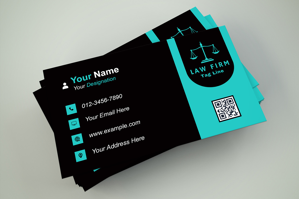 Law Office Business Card preview 5
