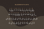 Bluzonir Stylish Sans Serif Font, a Sans Serif Font by Typebae (Thumbnail 4 of 8)