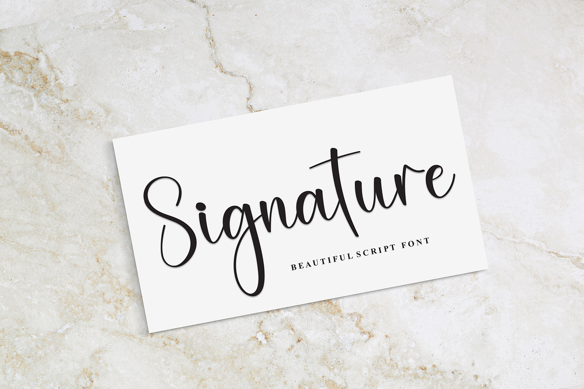 Beauty Highland | Script Font, a Handwritten Font by Scratchones (Photo 4 of 8)