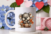Whimsical Easter Koala Clipart Png, an Illustration by Craft Nest (Thumbnail 8 of 12)