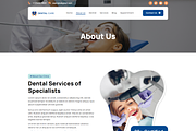 Dentalcare - Dentist Elementor Kit, a WordPress Template by Techeshta Solutions (Thumbnail 3 of 6)