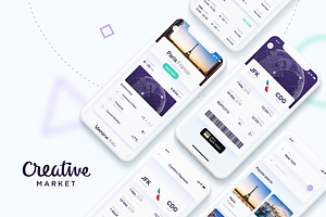 Luxury Flights App UI